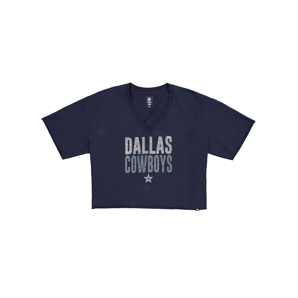 New Era Dallas Cowboys Active Women's V-Neck T-Shirt - Size XS
